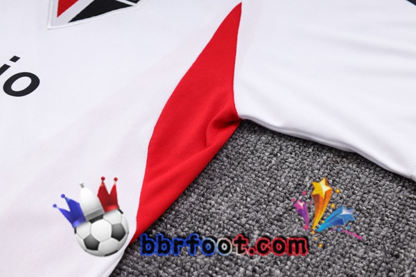 Training T-Shirts Sao Paulo FC + Pantalon Blanc 2023/2024