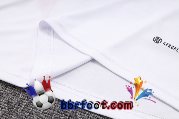Training T-Shirts Sao Paulo FC + Pantalon Blanc 2023/2024