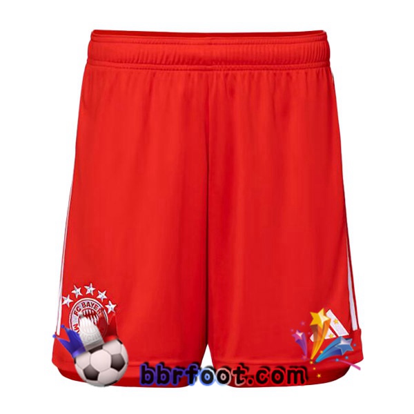Short Foot Bayern Munich Domicile Rouge 2023/2024