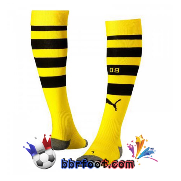 Chaussettes Foot Dortmund BVB Domicile Jaune 2023/2024