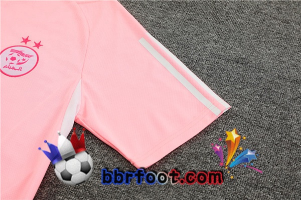 Ensemble Training T-Shirts Algerie + Shorts Rose 2023/2024