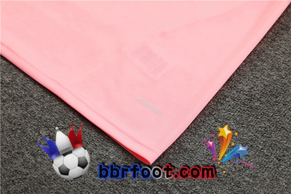 Ensemble Training T-Shirts Algerie + Shorts Rose 2023/2024