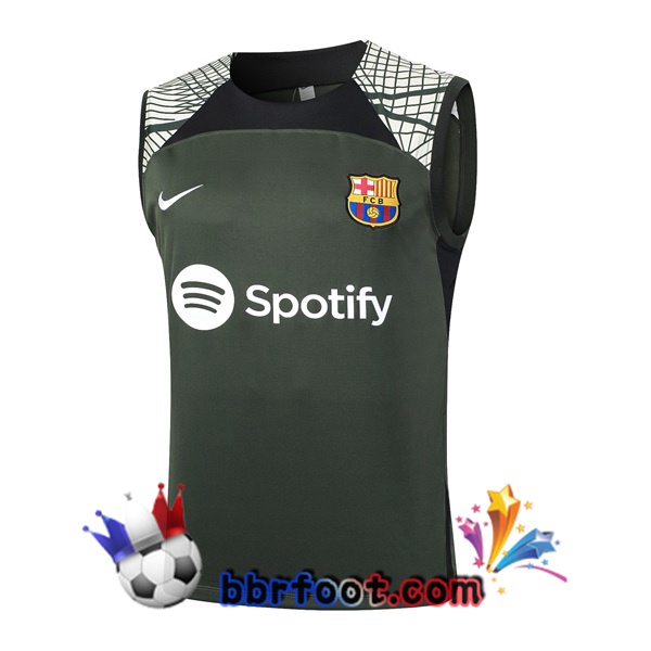 Gilet Foot FC Barcelone Vert 2024/2025