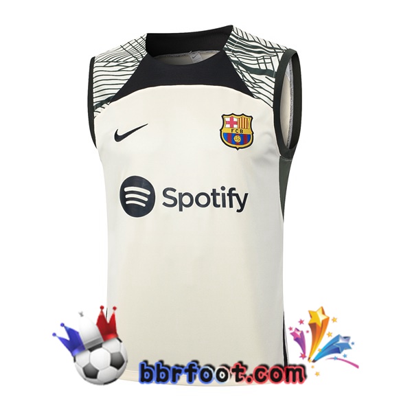 Gilet Foot FC Barcelone Jaune 2024/2025