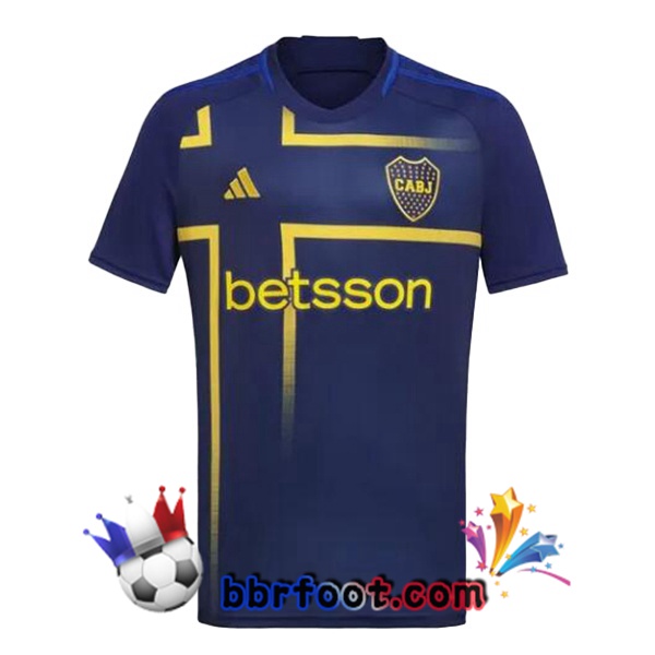 Maillot Foot Boca Juniors Third Bleu 2024/2025