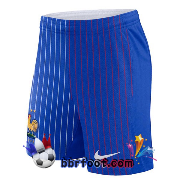 Short Foot France Exterieur Bleu 2024/2025