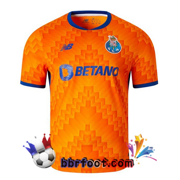 Maillot Foot FC Porto Exterieur Orange 2024/2025 Maillot Foot FC Porto Exterieur Orange 2024/2025