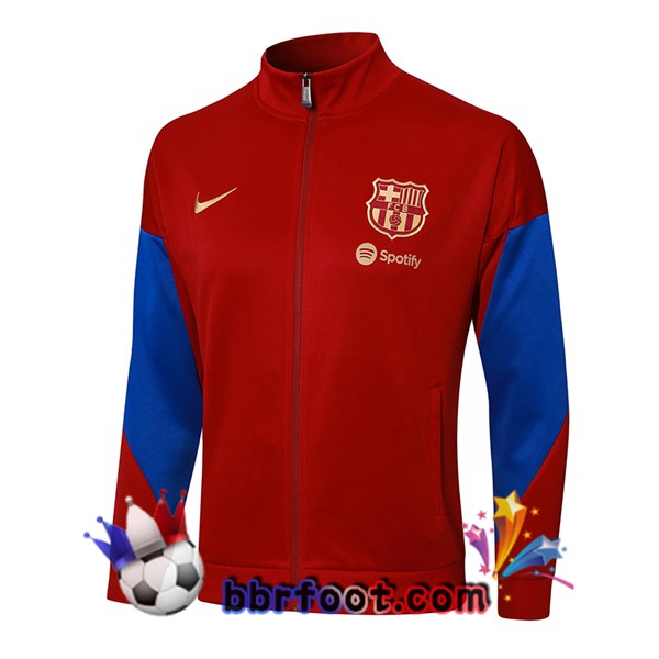 Veste Foot FC Barcelone Jaune 2024/2025