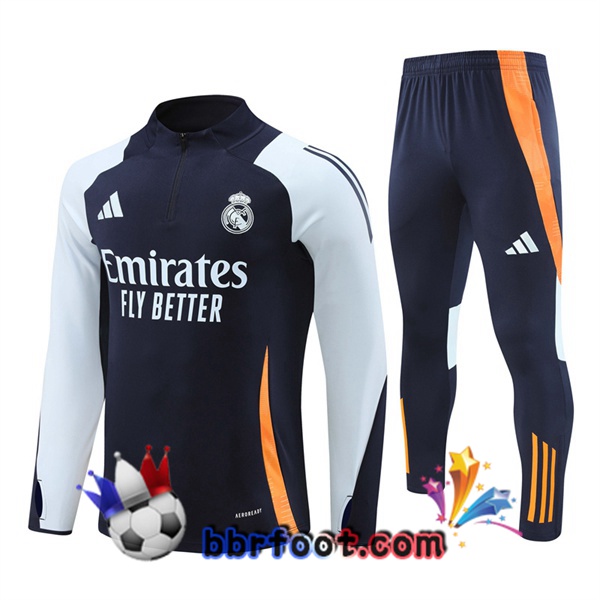 Survetement Foot Real Madrid Bleu Royal 2024/2025