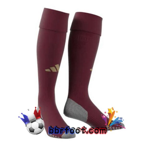 Chaussettes Foot AS Roma Domicile Rouge 2024/2025