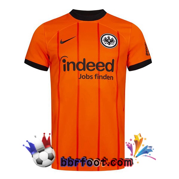 Maillot Foot Eintracht Frankfurt Third Orange 2024/2025