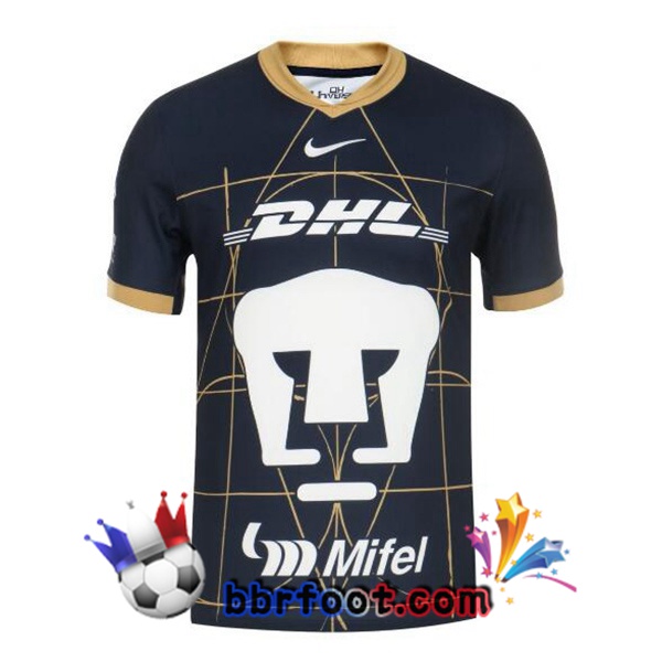 Maillot Foot Pumas UNAM Exterieur Noir 2024/2025