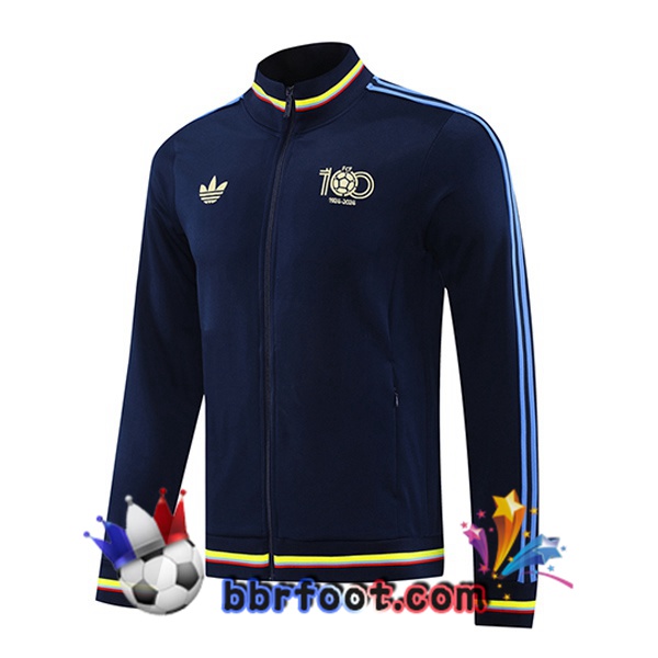 Veste Foot Colombie Bleu Royal 2025/2026