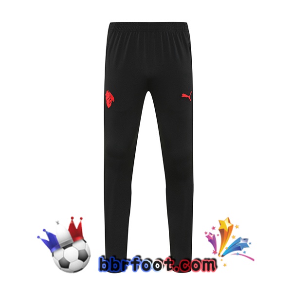 Pantalon Foot AC Milan Noir 2025/2026 Pantalon Foot AC Milan Noir 2025/2026