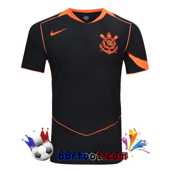 Maillot Foot Corinthians Third Noir 2025/2026 Maillot Foot Corinthians Third Noir 2025/2026
