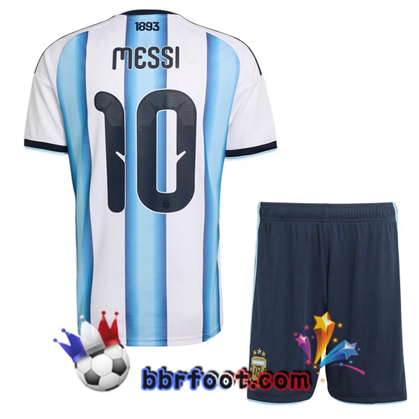 Maillots Equipe De Argentine (MESSI 10) Enfant Domicile Bleu Blanc 2026/2027 Maillots Equipe De Argentine (MESSI 10) Enfant Domicile Bleu Blanc 2026/2027