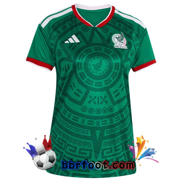 Maillots Equipe De Mexique Femme Domicile Vert 2026/2027 Maillots Equipe De Mexique Femme Domicile Vert 2026/2027
