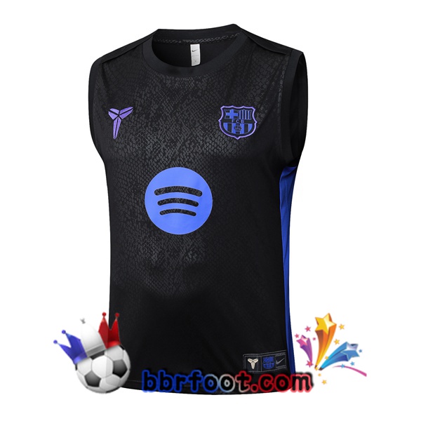 Gilet Foot FC Barcelone Noir 2025/2026 Gilet Foot FC Barcelone Noir 2025/2026