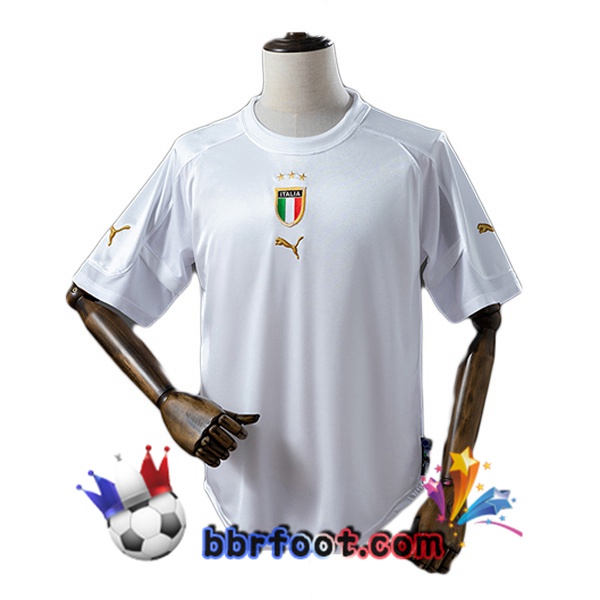 Maillot Foot Italie Retro Exterieur Blanc 1994 Maillot Foot Italie Retro Exterieur Blanc 1994