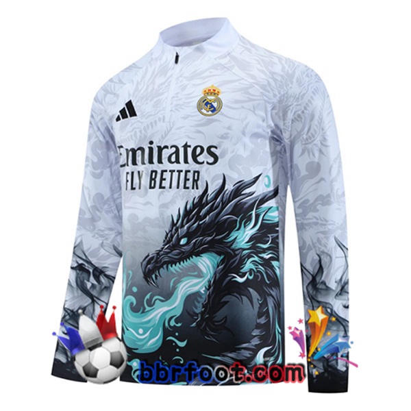 Sweatshirts Homme Real Madrid Blanc 2025/2026 Sweatshirts Homme Real Madrid Blanc 2025/2026