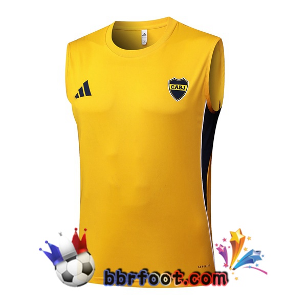 Gilet Foot Boca Juniors Jaune 2025/2026 Gilet Foot Boca Juniors Jaune 2025/2026