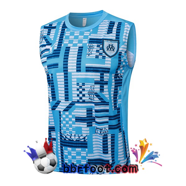 Gilet Foot Marseille OM Bleu 2025/2026
