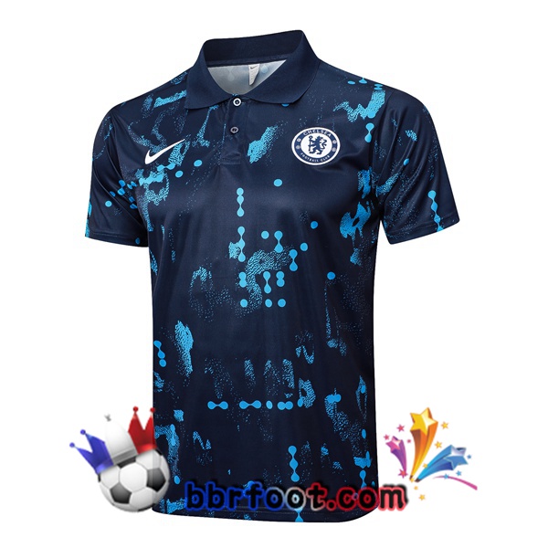 Polo Foot FC Chelsea Bleu Royal 2025/2026