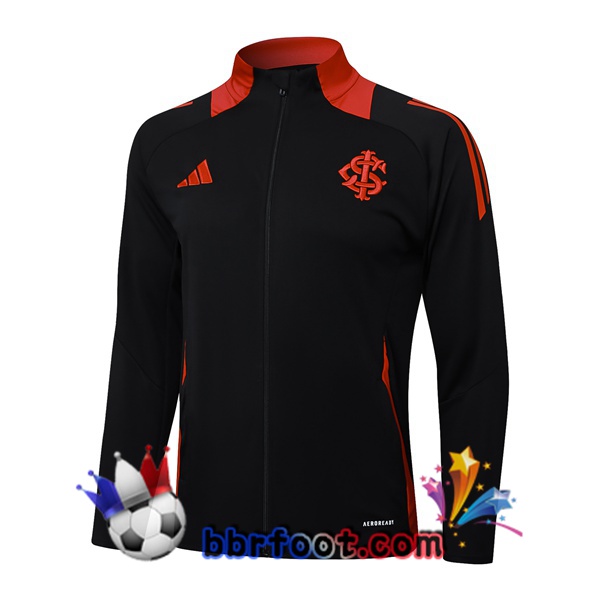 Veste Foot SC Internacional Noir 2025/2026