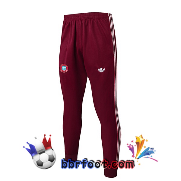 Pantalon Foot Bayern Munich Rouge 2025/2026