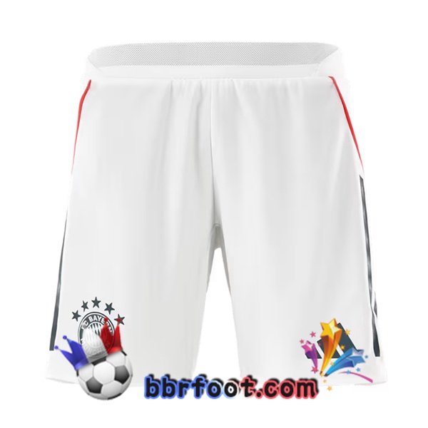 Short Foot Bayern Munich Exterieur Blanc 2025/2026