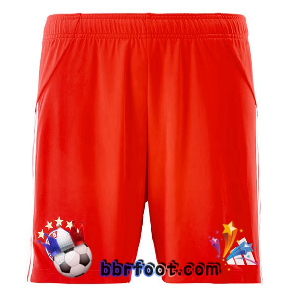 Short Foot Bayern Munich Domicile Rouge 2025/2026
