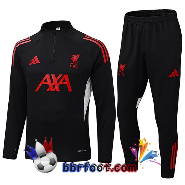 Survetement Foot FC Liverpool Noir 2025/2026