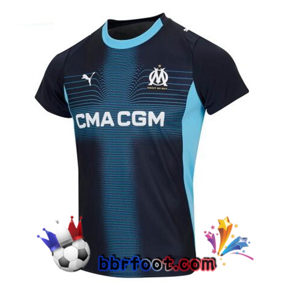 Maillot Foot Marseille OM Femme Exterieur Bleu Royal 2025/2026