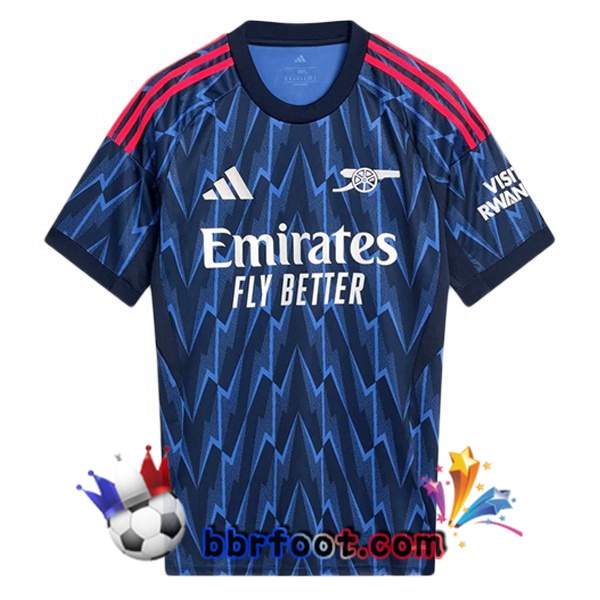 Maillot Foot Arsenal Exterieur Bleu Royal 2025/2026