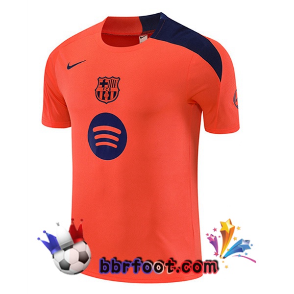 Training T-Shirts FC Barcelone Orange 2025/2026