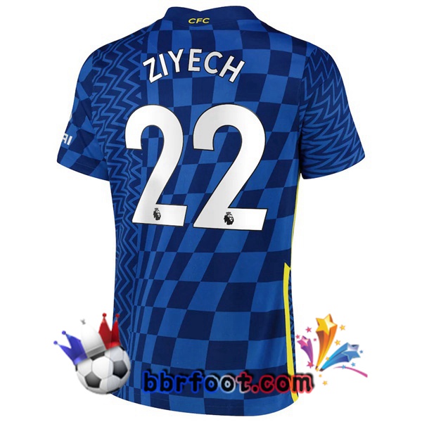 Maillot Foot FC Chelsea (ZIYECH 22) Domicile 21/22