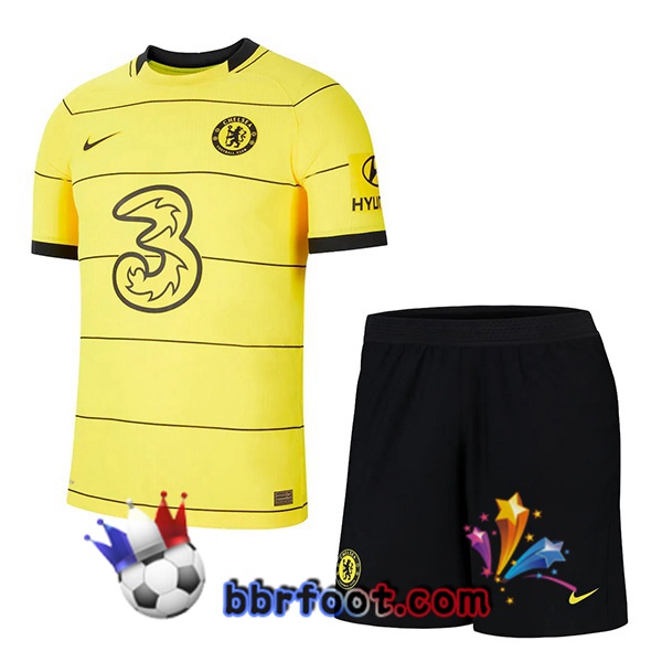 Maillot Foot FC Chelsea Enfant Exterieur 21/22