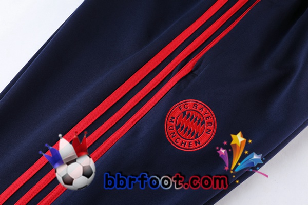 Veste Survetement Foot Bayern Munich Bleu Royal 21/22