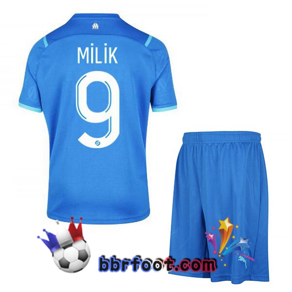 Maillot Foot Marseille OM (MILIK 9) Enfant Third 21/22 Maillot Foot Marseille OM (MILIK 9) Enfant Third 21/22