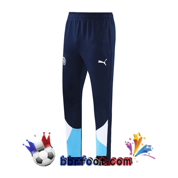 Pantalon Foot Manchester City Bleu Royal 21/22