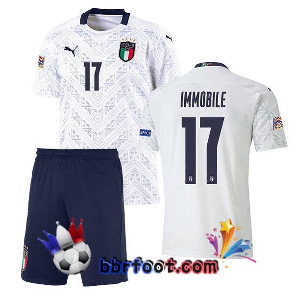 Maillot Equipe de Italie (IMMOBILE 17) Enfant Exterieur 20/21