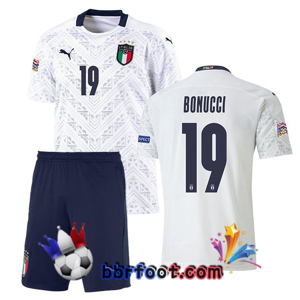 Maillot Equipe de Italie (BONUCCI 19) Enfant Exterieur 20/21