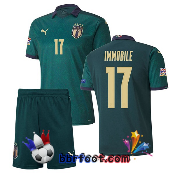 Maillot Equipe de Italie (IMMOBILE 17) Enfant Third 20/21