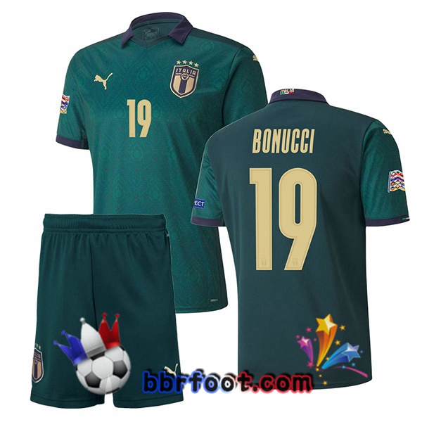 Maillot Equipe de Italie (BONUCCI 19) Enfant Third 20/21