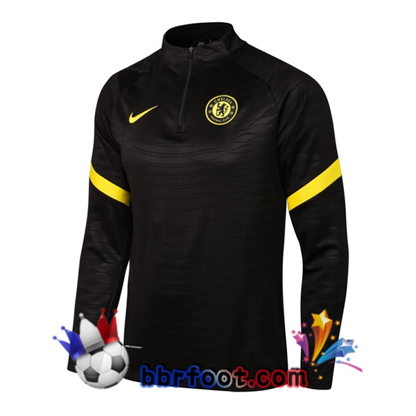 Sweatshirts Homme FC Chelsea Noir 21/22 Sweatshirts Homme FC Chelsea Noir 21/22