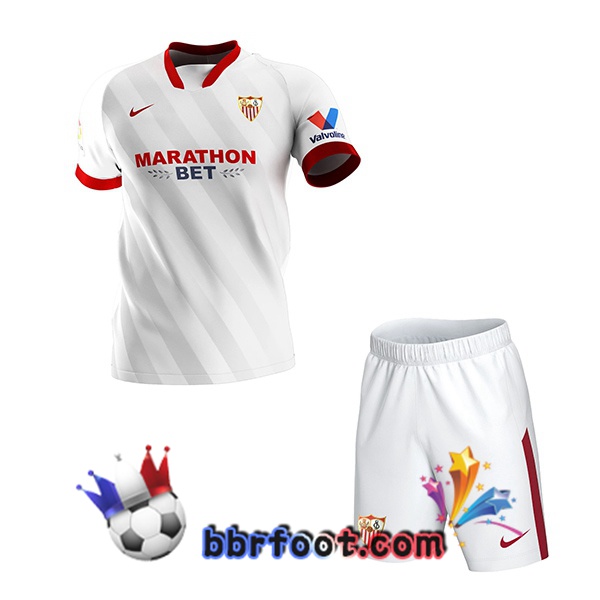 Maillot Foot Sevilla FC Enfant Domicile 20/21