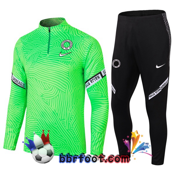 Survetement Foot Nigeria Vert 20/21