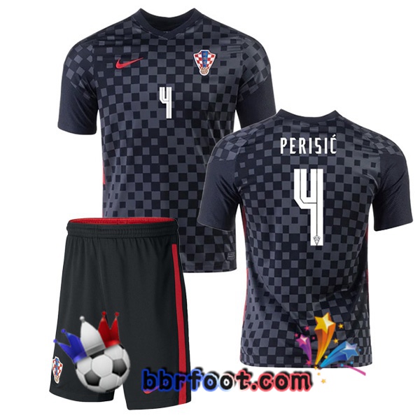 Maillot Equipe de Croatie (PERIŠIĆ 4) Enfant Exterieur 20/21