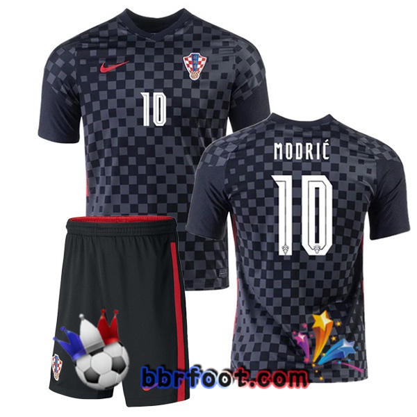 Maillot Equipe de Croatie (MODRIĆ 10) Enfant Exterieur 20/21