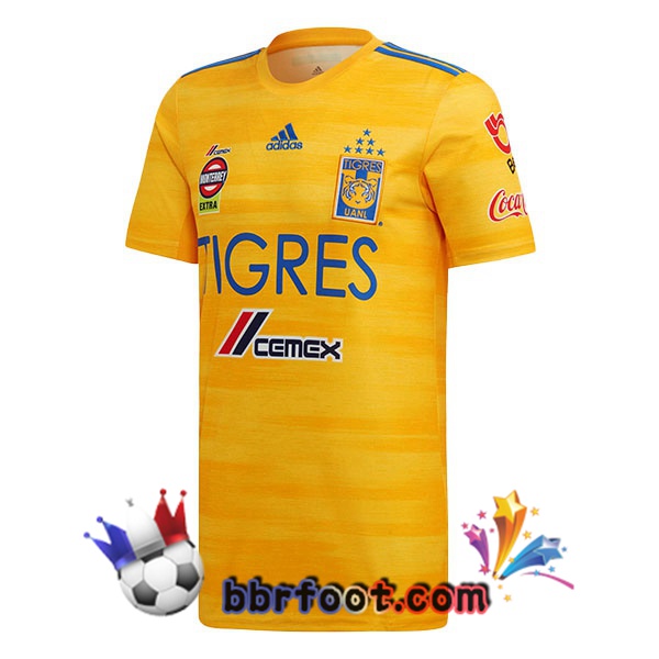 Maillot Foot Tigres UANL Domicile 19/20 Maillot Foot Tigres UANL Domicile 19/20